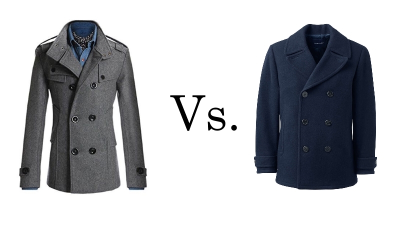 Kavga Peacoat Trench Coat, Difference Between Trench Coat And Peacoat